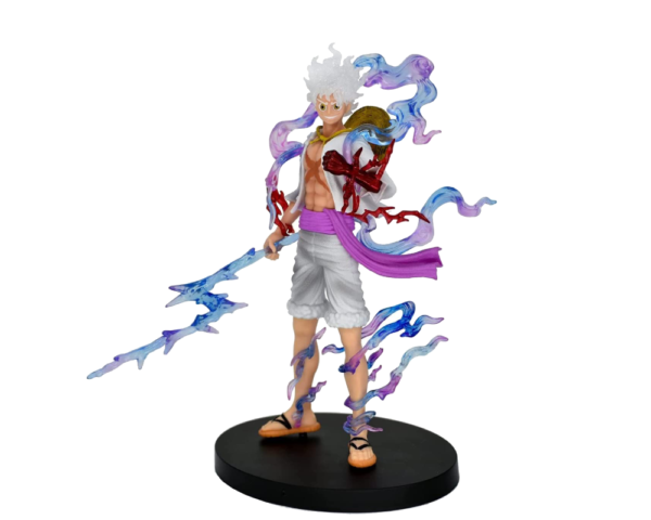 Sun God Nika Gear 5 Luffy Action Figure