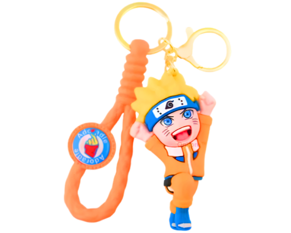 Naruto Rubber Keychain