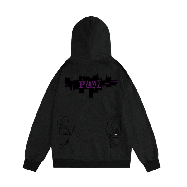 The PLAN: Aizen Stone Washed/Black Hoodie - Image 4