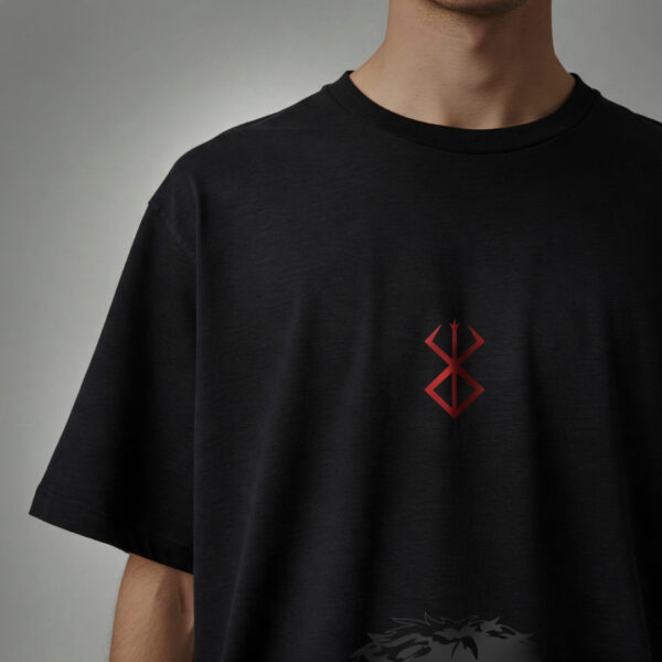 Berserk  Oversized T-Shirt – The Brand’s Curse - Image 2