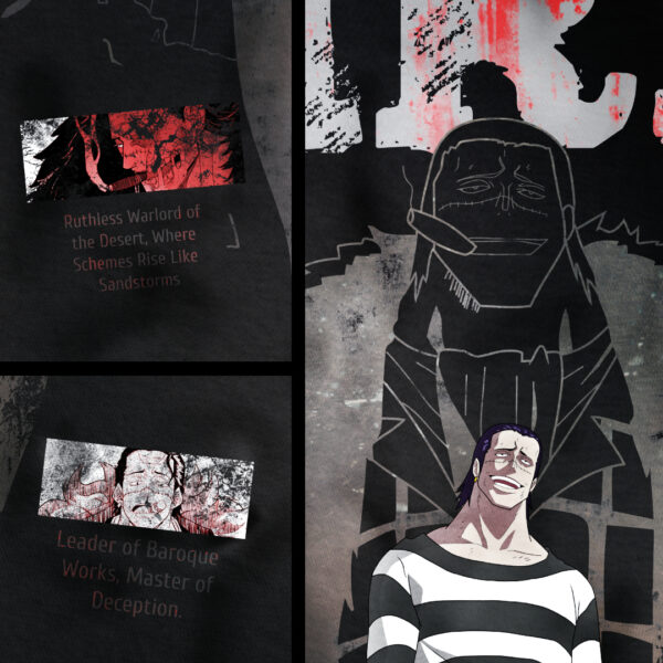 Mr. 0 – Warlord’s Wrath-One Piece [Oversized Tshirt] - Image 3
