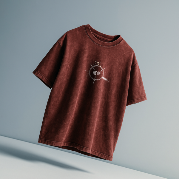 The Strugglers – Oversized Acid-Washed Tee - Image 2