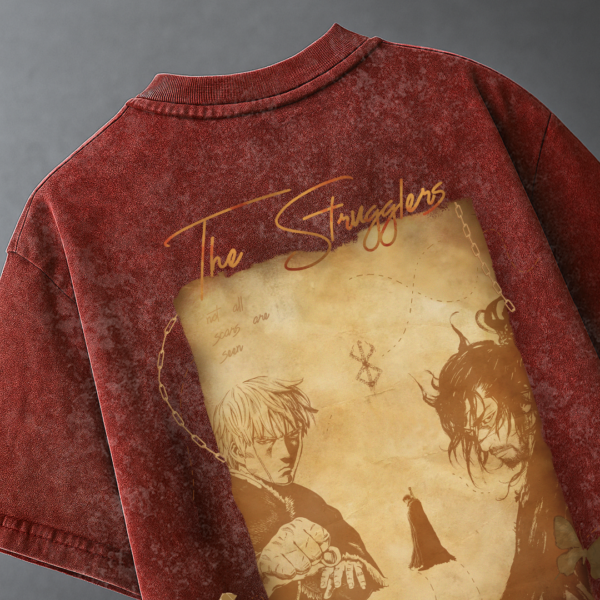 The Strugglers – Oversized Acid-Washed Tee